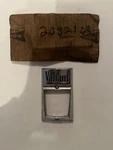 New Old Stock Mopar Hood Lock Medallion 1960-61 Plymouth Valiant Models #2082103. Fixed Price $130.00.