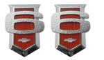 Trim Parts Front Fender Emblem Set For 1962-1964 Chevy Ii Nova Cylinder Usa. Fixed Price $79.98.