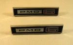 1965 Pontiac Tempest Pmd Fender Emblem Pair Nos, 9780110. Fixed Price $75.00.