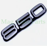 Volvo 850 Trunk Emblem Nameplate Badge Letters Silver Logo Boot Rear Decal Gl. Fixed Price $12.00.