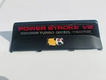 2003 - 2007 Ford F250 F350 6.0 Fan Shroud Emblem Cover Powerstroke V8 Diesel Oem. Fixed Price $43.00.
