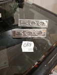1971 Ford Torino / Fairlane 500 Quarter Panel Emblem Set Oem D1OB-65291C00A. Fixed Price $24.99.