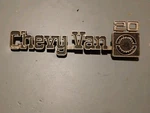 1970'S Chevrolet Chevy Van G-20 Fender Emblem. Fixed Price $49.99.