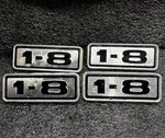 Four 1970'S Morris Austin Marina 1-8 I8 Vintage Car Emblem Badge 628900430 0431. Fixed Price $59.00.