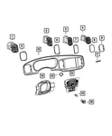 Genuine Mopar Instrument Panel Nameplate 68494910AA. Fixed Price $68.62.
