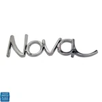 1969-72 Chevrolet Nova Oem Front Fender Emblem Gm # 3953676 Die-cast Metal New. Fixed Price $24.99.