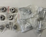 New 1950 Ford Dennis Carpenter Window Door Release Handle Set J5. Fixed Price $109.95.
