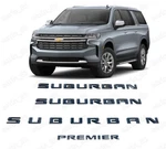 Gloss Black 2021-2025 Chevrolet Suburban Premier Door Rear Emblem Badge Kit Oem. Fixed Price $74.99.