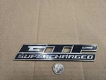 Pontiac Oem 1997-2003 Bonneville Grand Prix Gtp Supercharged Emblem 10331335. Fixed Price $34.99.