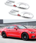 2PC 5.0 Fender Emblem Badge Mustang Gt 2011-2014 Right & Left Chrome Set Pair. Fixed Price $6.50.