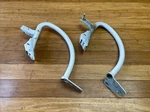 2013-2016 Audi A4 2.0 Left & Right Rear Trunk Hinges Set Of White Oem. Fixed Price $40.00.