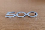 1968 Ford Fairlane '500' Script Emblem Rear Quarter Panel C80B-5429-OC-96-A. Fixed Price $18.00.