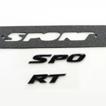 1PC Fits 18-22 Honda Accord Rear Sport Emblem Gloss Black Repl. 08F20-TVA-100C. Fixed Price $19.99.