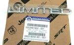 17-20 Chrysler Pacifica Limited Liftgate Hatch Chrome Nameplate Emblem New Oem. Fixed Price $126.16.