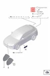 Genuine Porsche Cayenne 9YA Inscription 9Y3853675AM. Fixed Price $105.87.