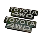 1984-1988 Toyota 4WD B-pillar Badges Emblems Left & Right Set Pair Reproduction. Fixed Price $64.80.