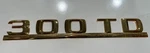 Mercedes-benz Rear Lid Model Badge 123-817-16-15 For Mbz 300TD 1979 1985. Fixed Price $96.76.