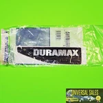 Yukon Sierra Silverado Tahoe Suburban Duramax Decal Logo Name Plate New 84719452. Fixed Price $34.00.