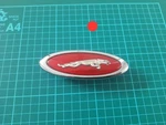New Nos Genuine Jaguar Xkr XK8 Wing Badge Right Red Chrome HJA5770AA HJD5770AA. Fixed Price $81.77.