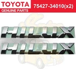 Toyota Genuine 93-98 T100 Door Fender Emblem Badge Nameplate Set 75427-34010. Fixed Price $73.47.