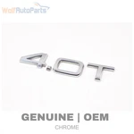 2013-2018 Audi S8 4.0L Trunk Emblem / Badge (4.0T) 4H0853743G. Fixed Price $16.99.