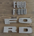 Ford Truck F600 Fender Emblems D3TB-16720-EB / Hood As Well. Fixed Price $39.95.