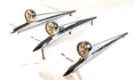 Vintage 1957 Ford Fairlane Rancheros Hood Ornament Rocket Airplane Style Chrome. Fixed Price $59.99.