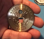 United States Army Logo Emblem 2' Inch Litho Insert Adhesive Free Shipping. Fixed Price $7.25.