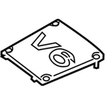 New Genuine Mercedes-benz Cover 2761410021 / 276-141-00-21 Oem. Fixed Price $23.53.