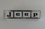 Jeepster, Commando, Tailgate Emblem Black Letters !!!new!!!. Fixed Price $72.50.