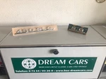 New Nos Mercedes 450SLC 5.0 W107 C107 Nameplate Emblem Badge Oem. Fixed Price $1177.52.
