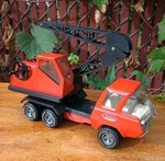 Vintage Tonka Crane Boom Truck - Great Condition But Missing Hook And String. Fixed Price $50.00.