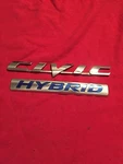 Used 2009 Honda Civic Rear Chrome Emblem Logo (06 07 08 11) (1231). Fixed Price $25.00.