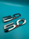 Oem 2015 - 2017 Ford Mustang 5.0 Right Left Emblem Fender Badge FR3B16C148AAW. Fixed Price $24.99.