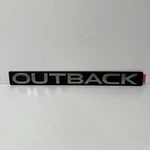Brand New Subaru Outback Emblem Black Background 93063AJ011. Fixed Price $36.00.