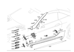 Genuine Mercedes-benz Parts Kit Model Badge 231-817-33-00. Fixed Price $119.38.