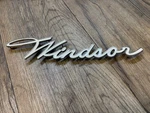 1957 Chrysler Windsor Nos Mopar 1/4 Panel Script Emblem 1624678. Fixed Price $95.00.