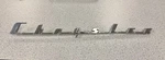 Chrysler Bumper Badge Emblem Oem Mopar 1620270 Al 1956 Windsor(?) Chrome One Pin. Fixed Price $32.00.