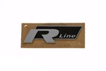 Vw Volkswagen R-line Emblem Decal Chrome & Black Oem Genuine New 5K0853688AFXC. Fixed Price $52.68.