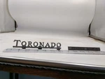 1971-1972 Oldsmobile Toronado Front Drive Fender Emblem #408161. Fixed Price $25.00.