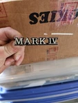 Nos 1972-1976 Ford Lincoln Mark Iv Car Emblem Metal Oem Part. Fixed Price $80.00.