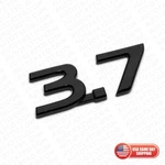 For Infiniti 3.7 Left Right Fender Marker Badge Emblem Nameplate Gloss Black. Fixed Price $14.99.