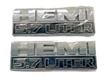 2013-2018 Dodge Ram Hemi 5.7 Liter Emblems Front Fender Badges Nameplate Symbol. Fixed Price $17.50.