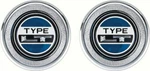 Oer Interior Door Panel Emblem Set For 1974-1981 Chevrolet Camaro Lt. Fixed Price $99.98.