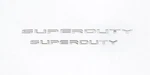 Putco 55553FD Fits Ford Lettering Emblems. Fixed Price $126.99.