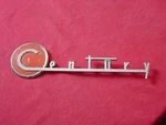 Original 1954 Buick Century Script Emblem Badge 1165495. Fixed Price $45.00.