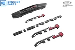 2023-2026 Gmc Sierra AT4 Black Out Emblem & Grille Package Genuine #86532078. Fixed Price $249.95.