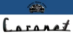 New Old Stock Coronet Fender Nameplate Emblem For 1957 Dodge #1624816. Fixed Price $175.00.