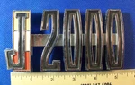 Jeep Emblem Vintage Nos J2000 Gladiator Truck Late 60'S Early 70'S 968862. Fixed Price $125.00.