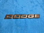 1984 - 1986 Dodge Caravan Liftgate Emblem. Fixed Price $9.99.